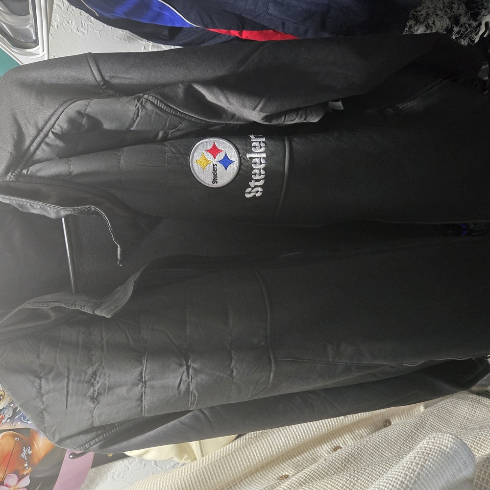 Black Steelers Jacket